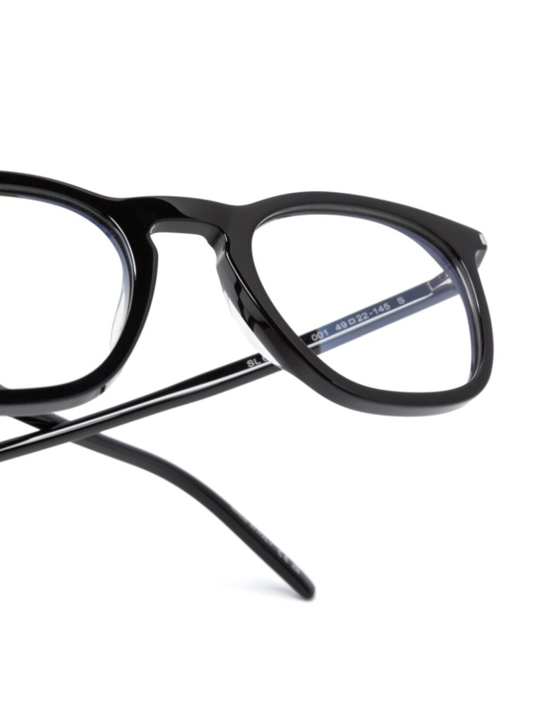 Saint Laurent Eyewear очки в квадратной оправе, черный — фото 2