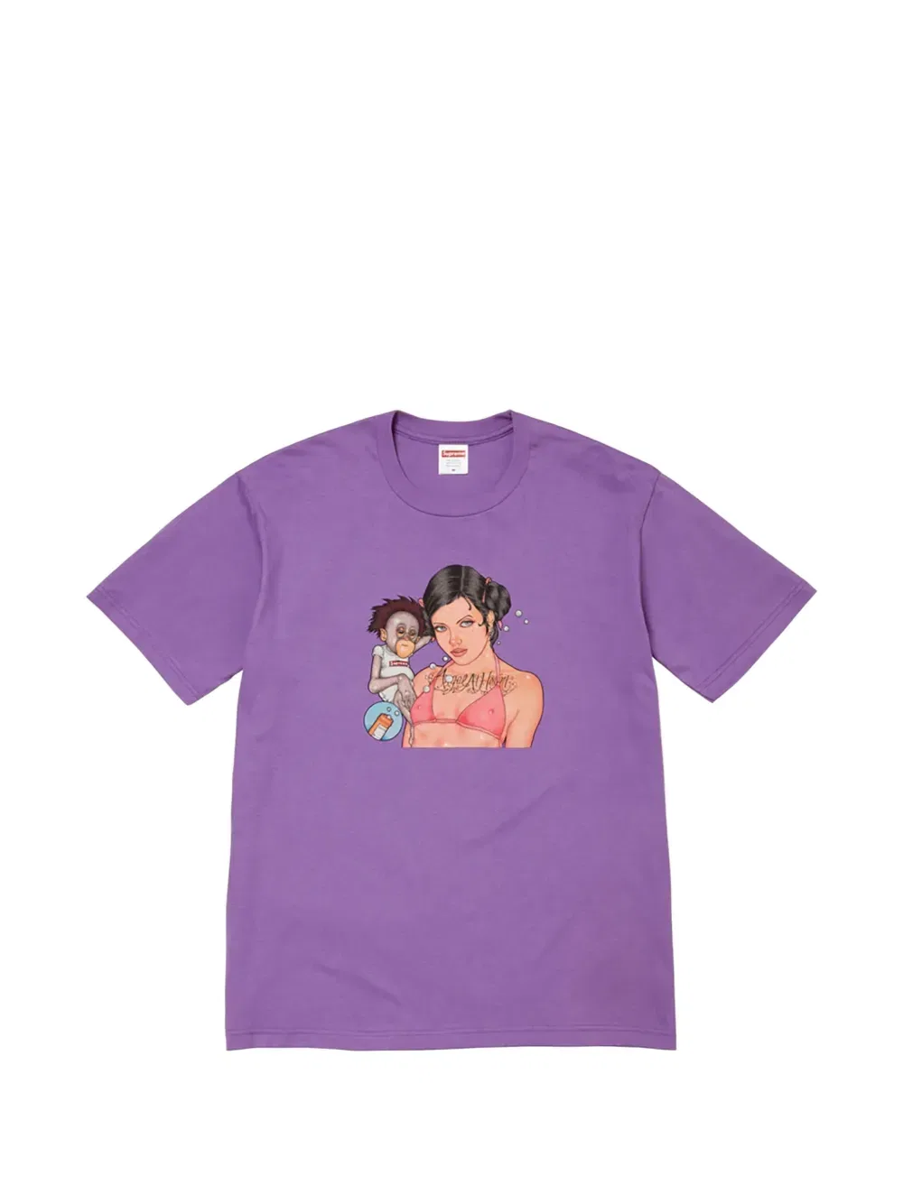 Футболка Angel из коллаборации с John Jesse Supreme, фиолетовый