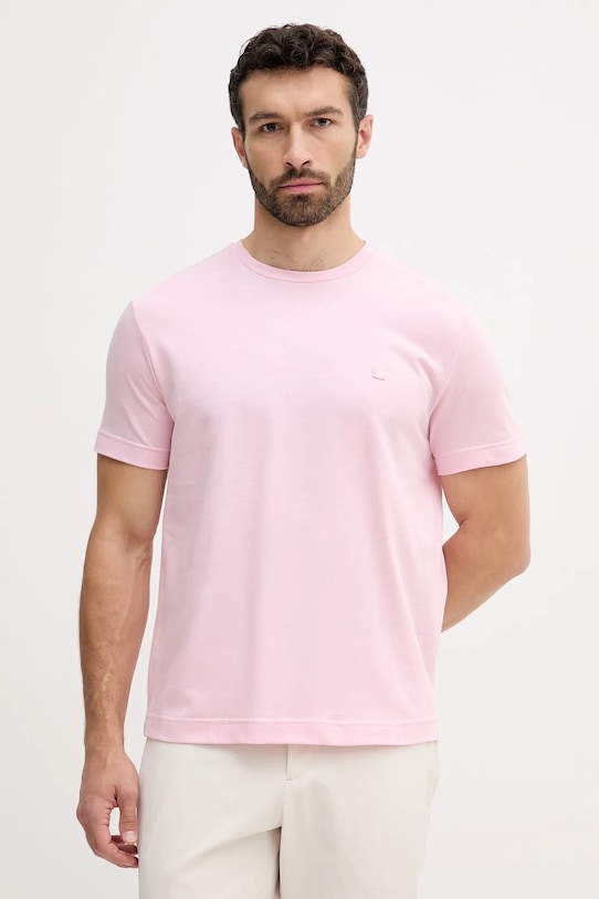

Хлопковая футболка United Colors Of Benetton, розовый
