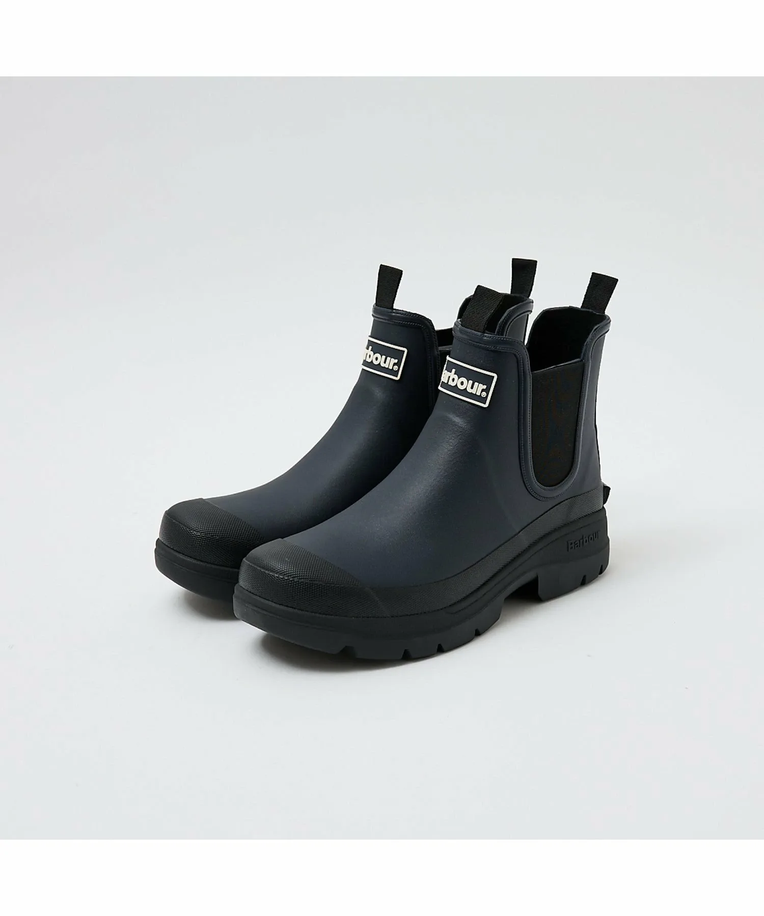 Дождевые сапоги BARBOUR Nimbus Side Gore Short Rain Boots Abahouse Lastword, цвет Navy