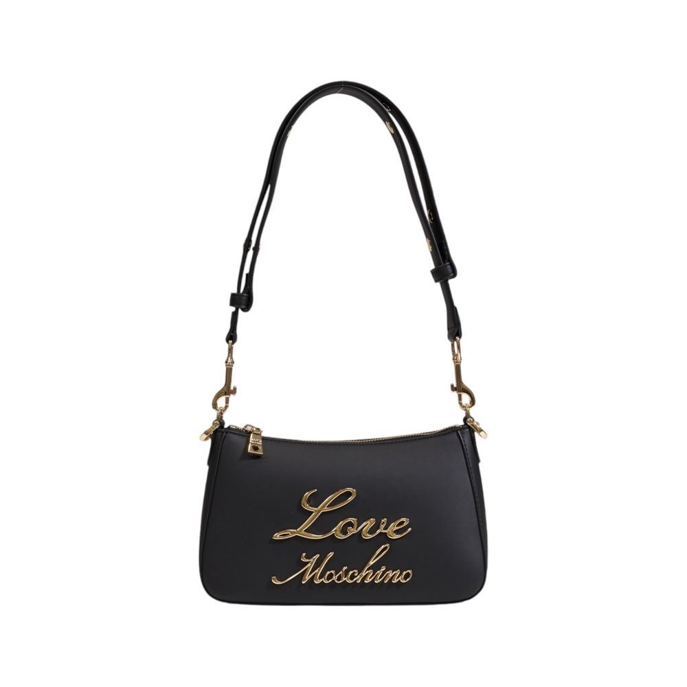 

Черная полиэтиленовая сумка LOVE MOSCHINO