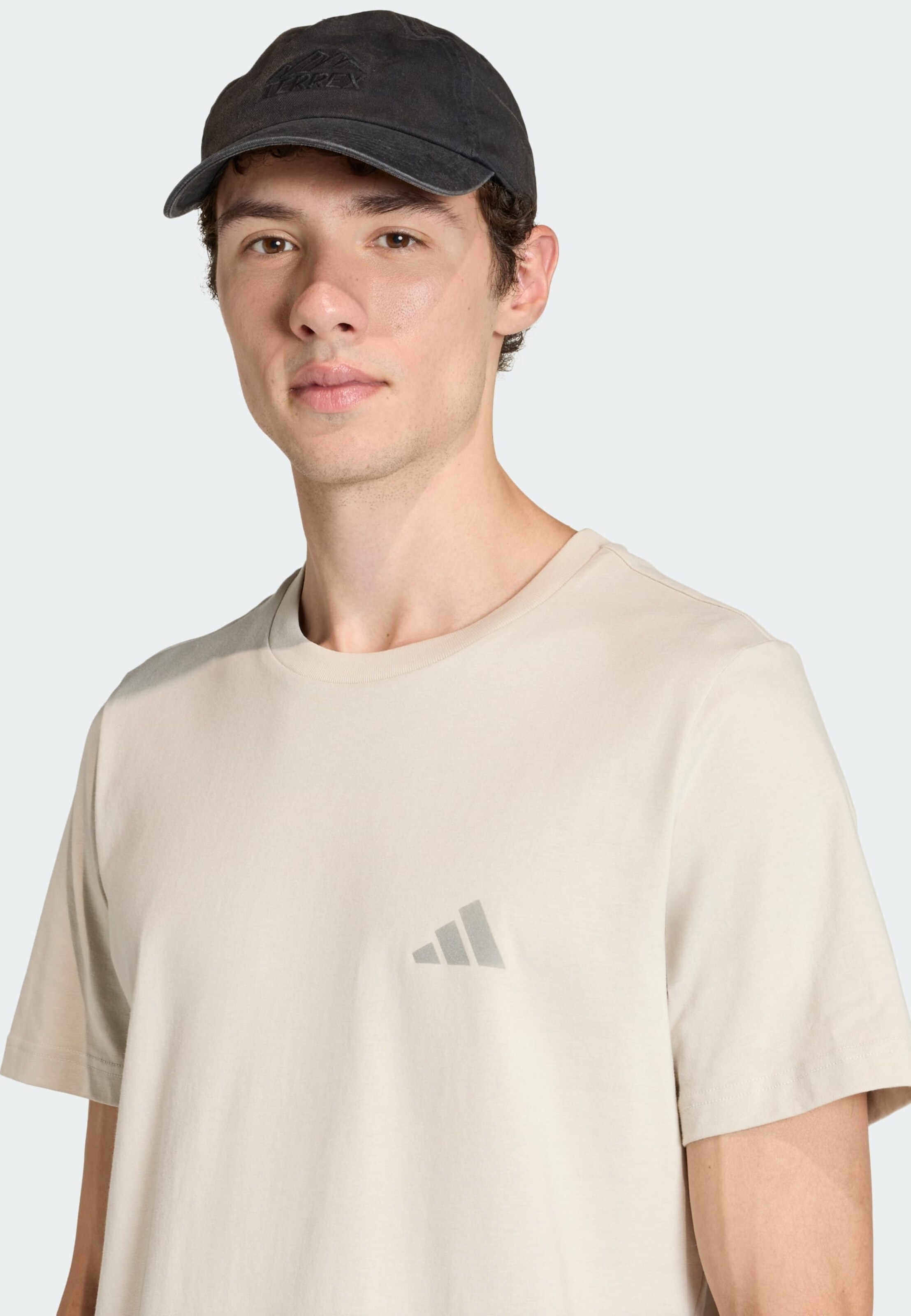 ADIDAS TERREX Футболка Performance 'Mountain' в бежевом цвете — фото 4
