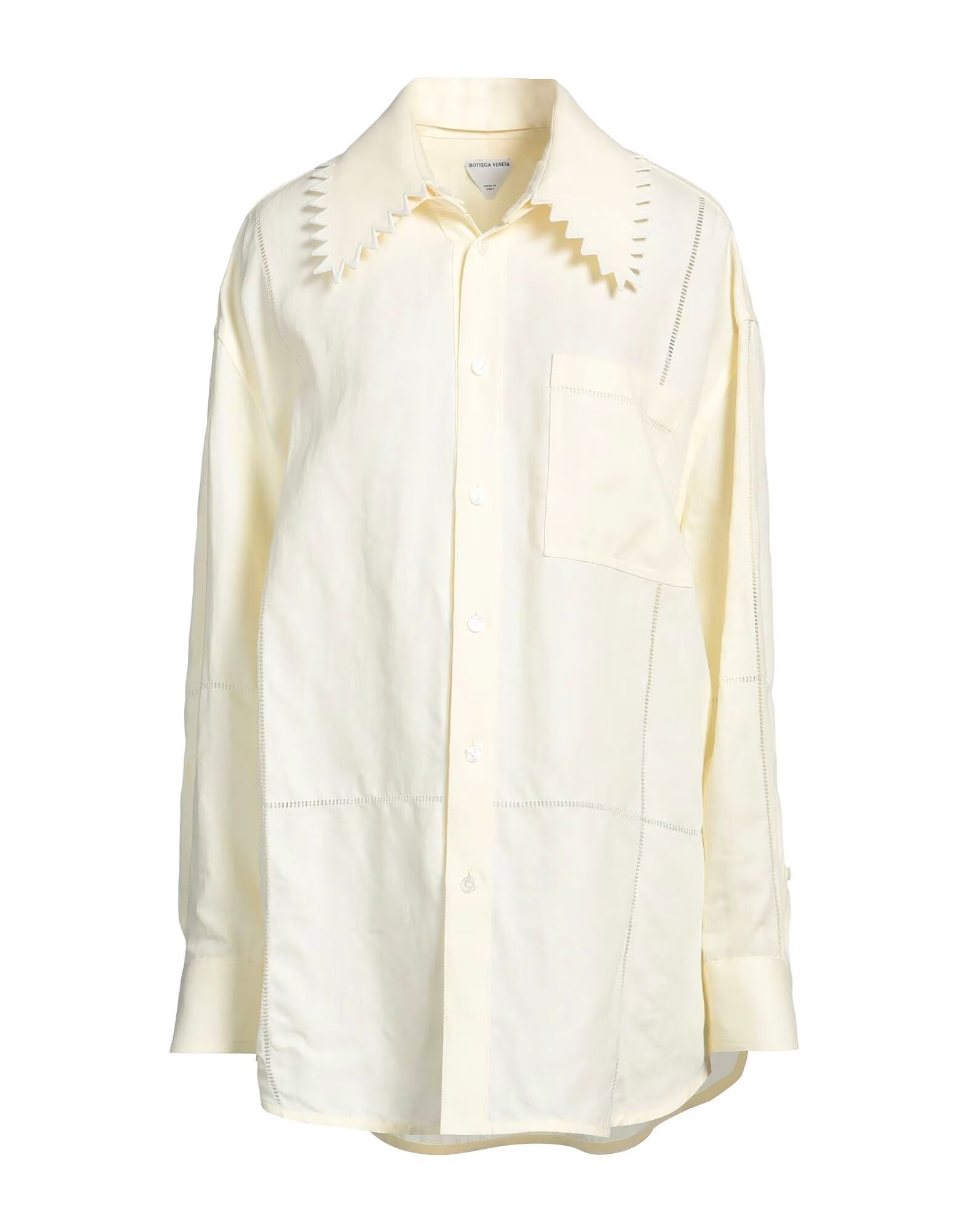 

Рубашка Bottega Veneta, кремовый