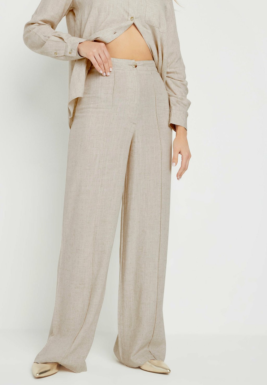 

Брюки WIDE LEG Long Tall Sally, бежевый