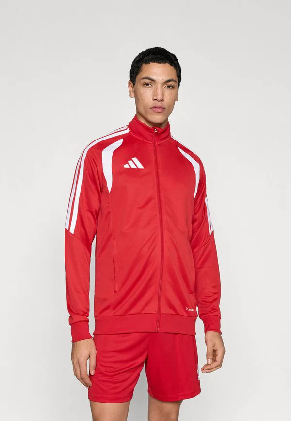 Куртка tiro26 для лиги, тренировочная куртка Adidas Performance, Team Power Red/White