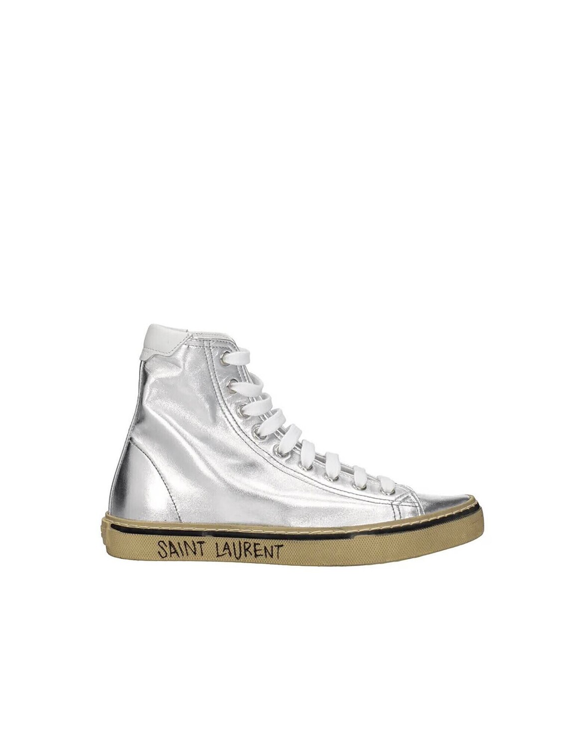 

Кроссовки Saint Laurent, серебро
