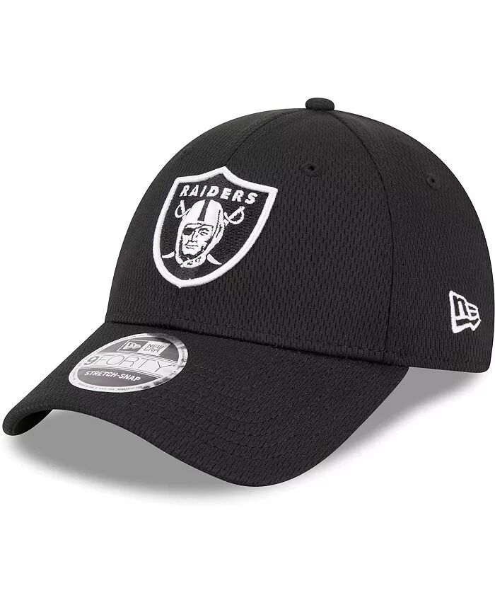 

Мужская черная бейсболка Las Vegas Raiders Main B-Dub 9FORTY Adjustable New Era