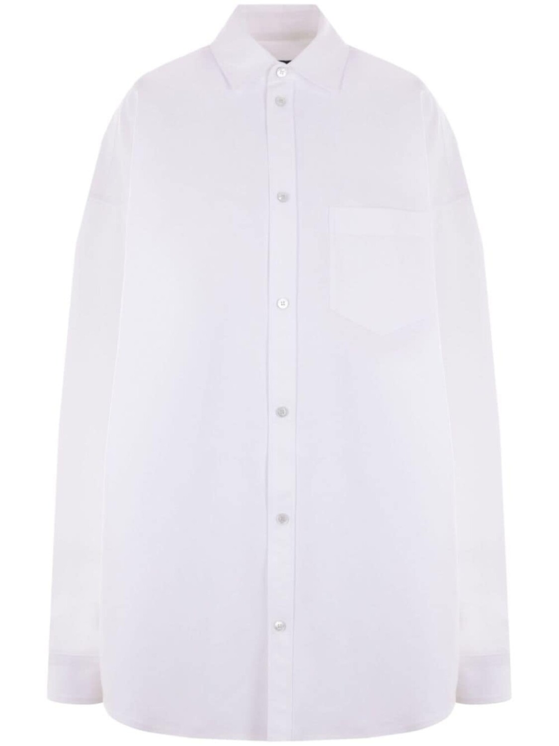 

Balenciaga хлопковая рубашка, белый