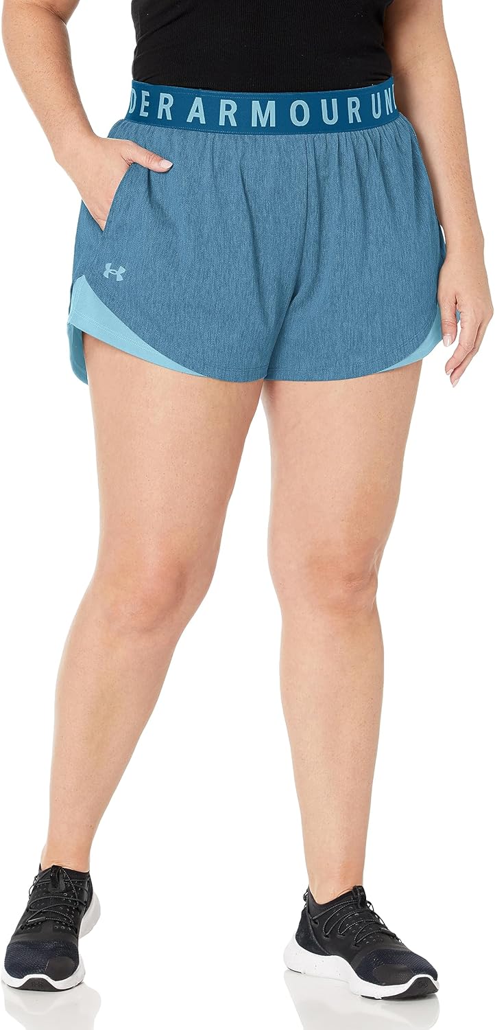 

Женские шорты Under Armour Play Up Twist 3.0, (426) Varsity Blue/Blizzard