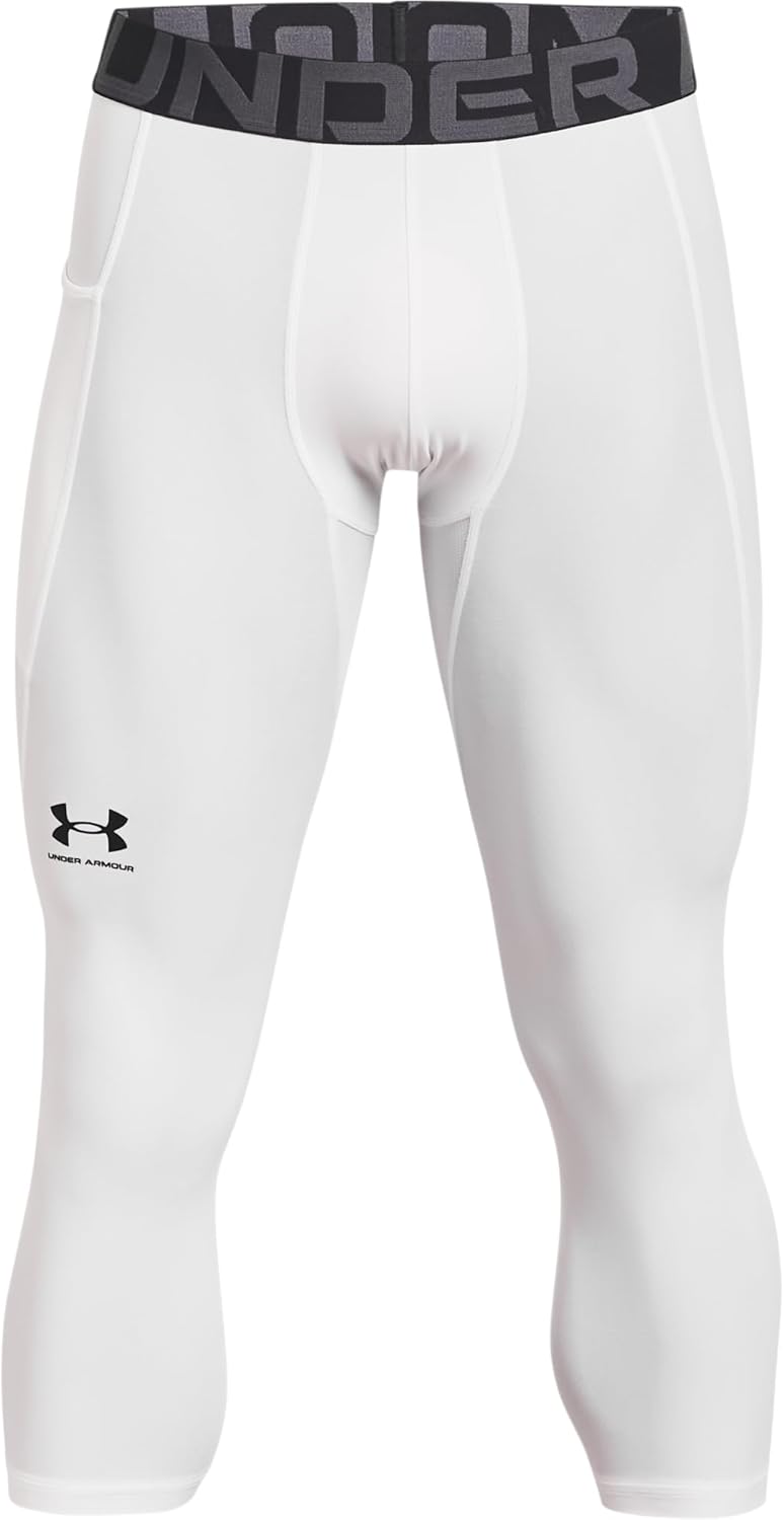 

Under Armour мужские HeatGear Armour леггинсы 3/4, White (100)/Black