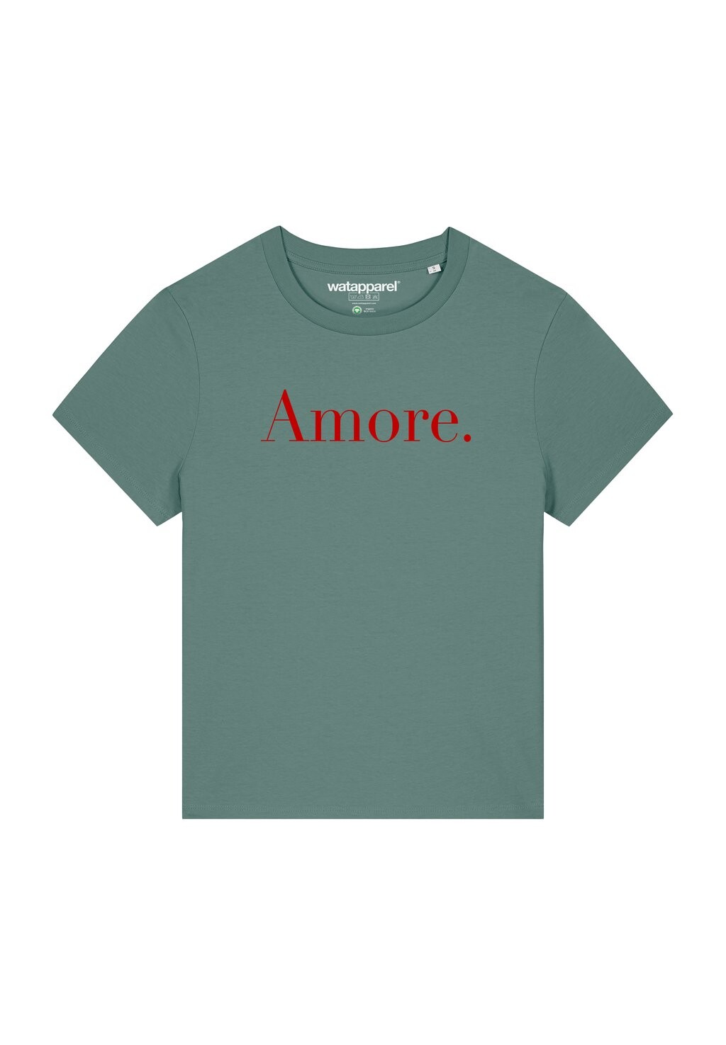 

Футболка с принтом AMORE Watapparel, цвет green bay