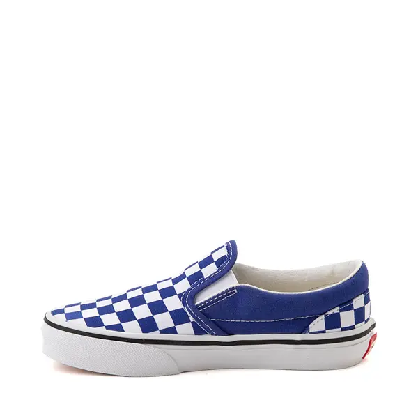 

Кеды Vans Slip-On Checkerboard Skate Shoe, цвет Blue/White