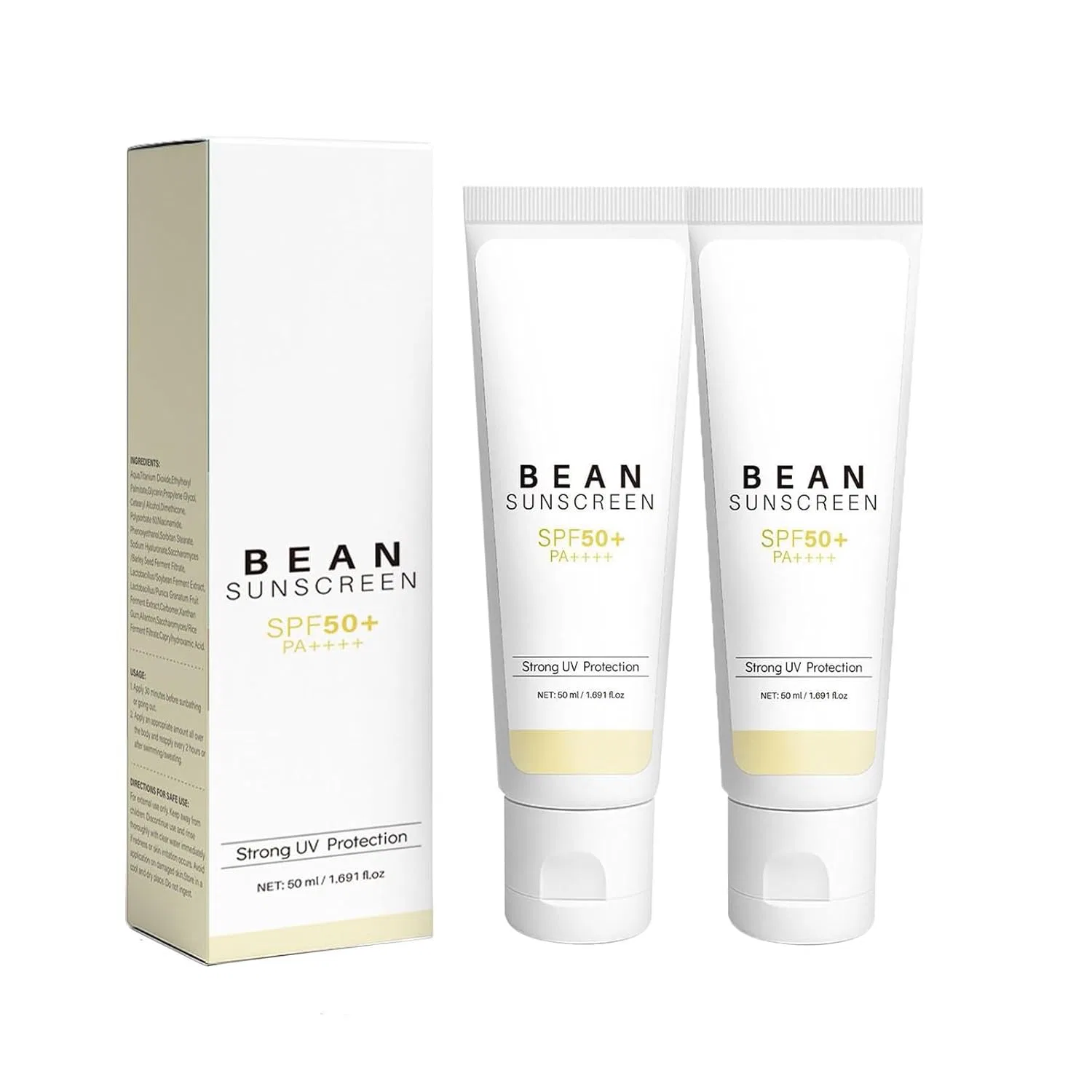 Солнцезащитный крем для лица с SPF 50 Airy Texture от Mixsoon Generisch
