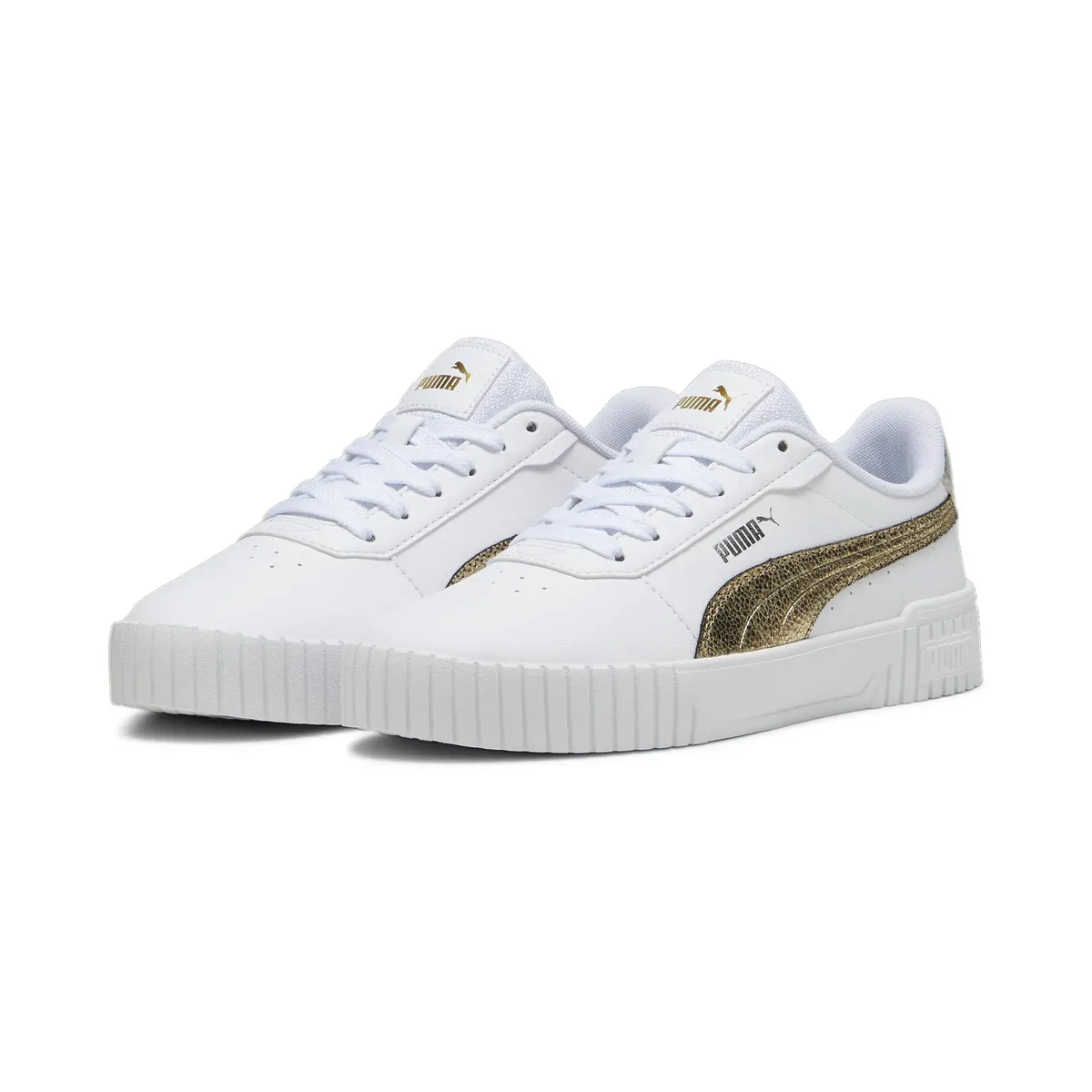 

Кроссовки PUMA "Carina 2.0 Metallic Shine Sneakers Women", серебристый