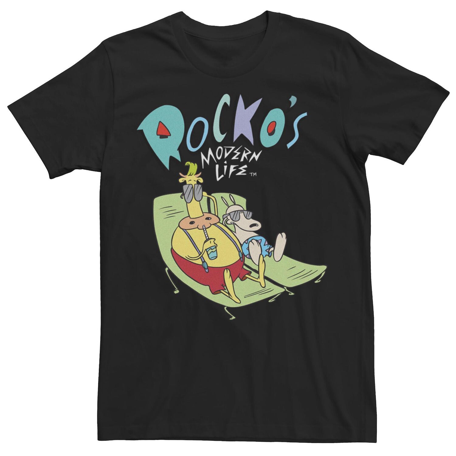 

Мужская футболка Rocko's Modern Life Heffer Licensed Character