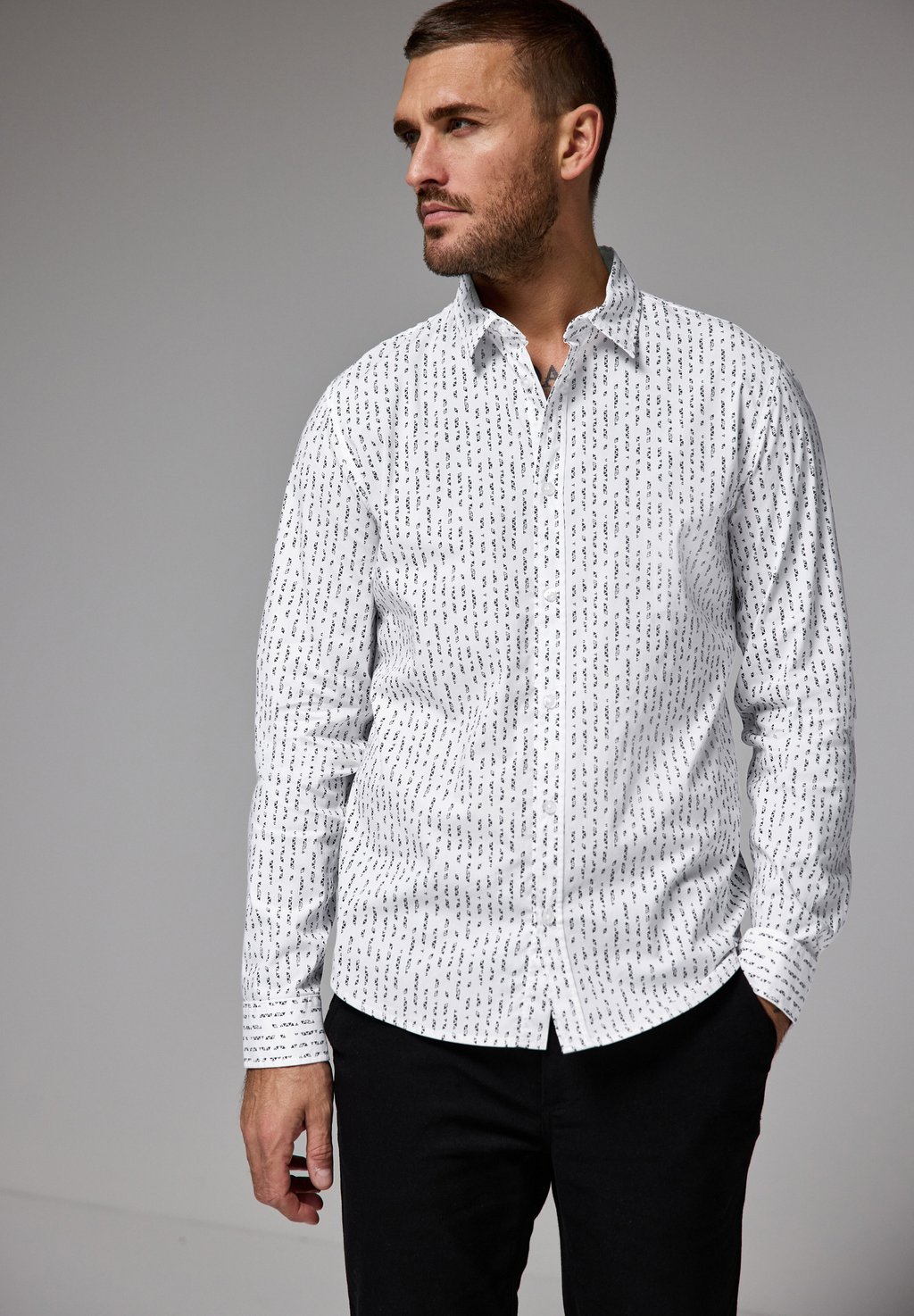 

Рубашка BEDRUCKTES Street One MEN, белый