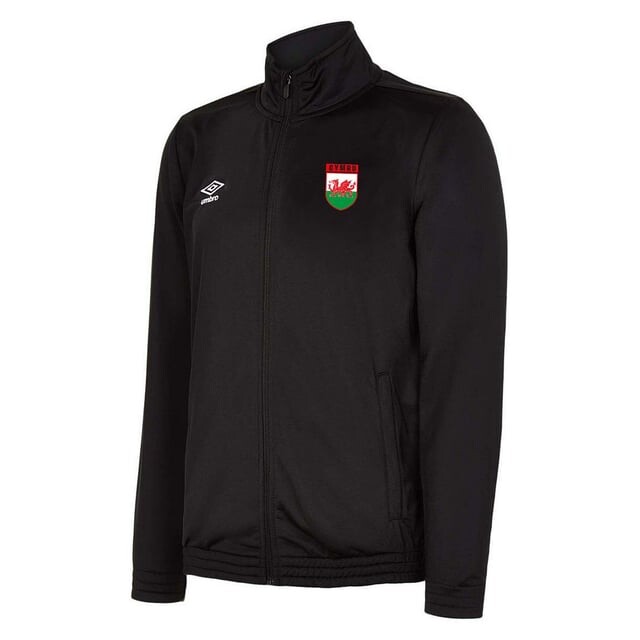 

Черная мужская спортивная куртка Wales трикотажная Umbro, черный