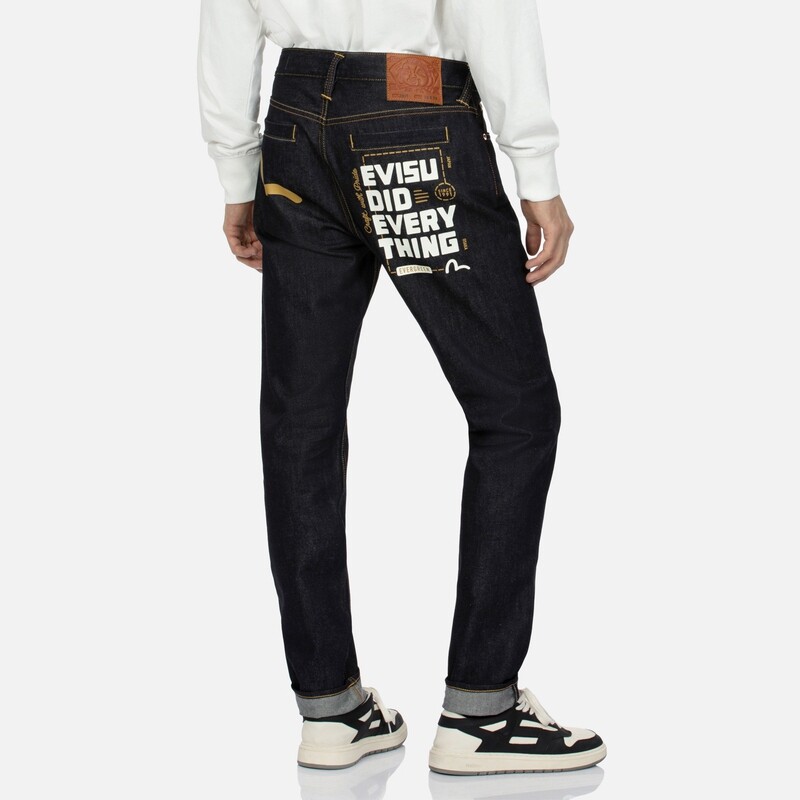 Джинсы Мужские джинсы Evisu, цвет Jeans — фото 4