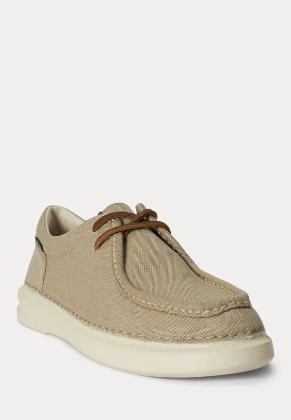Повседневные кроссовки rlite из выстиранной парусины с шнуровкой. Polo Ralph Lauren, Khaki — фото 2