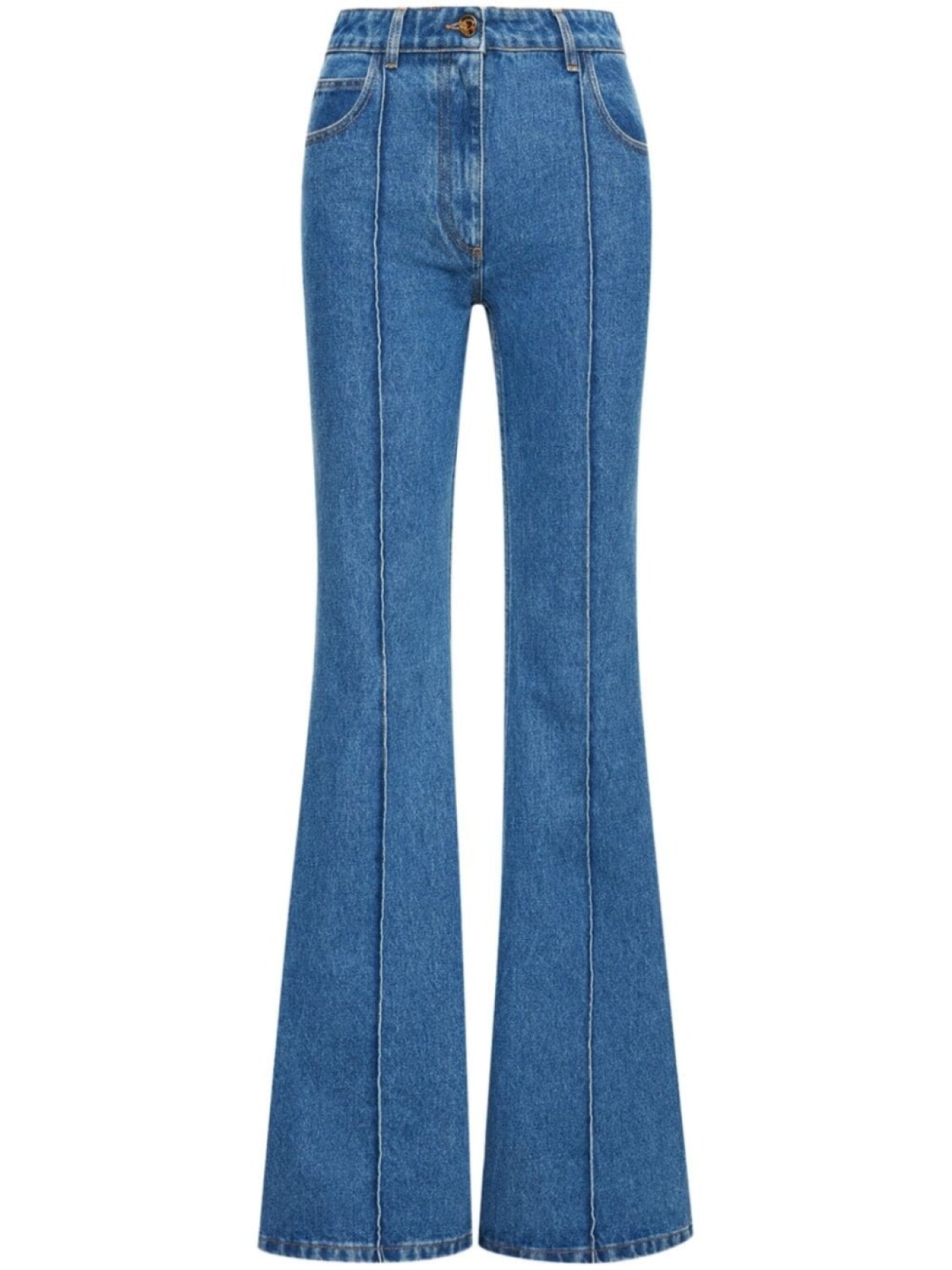 

Джинсы bootcut с завышенной талией Oscar de la Renta, синий