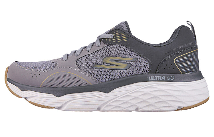 

Кроссовки Max Cushioning для тренировок для мужчин с низким верхом серо-желтого цвета Skechers, Желтый, Кроссовки Max Cushioning для тренировок для мужчин с низким верхом серо-желтого цвета Skechers
