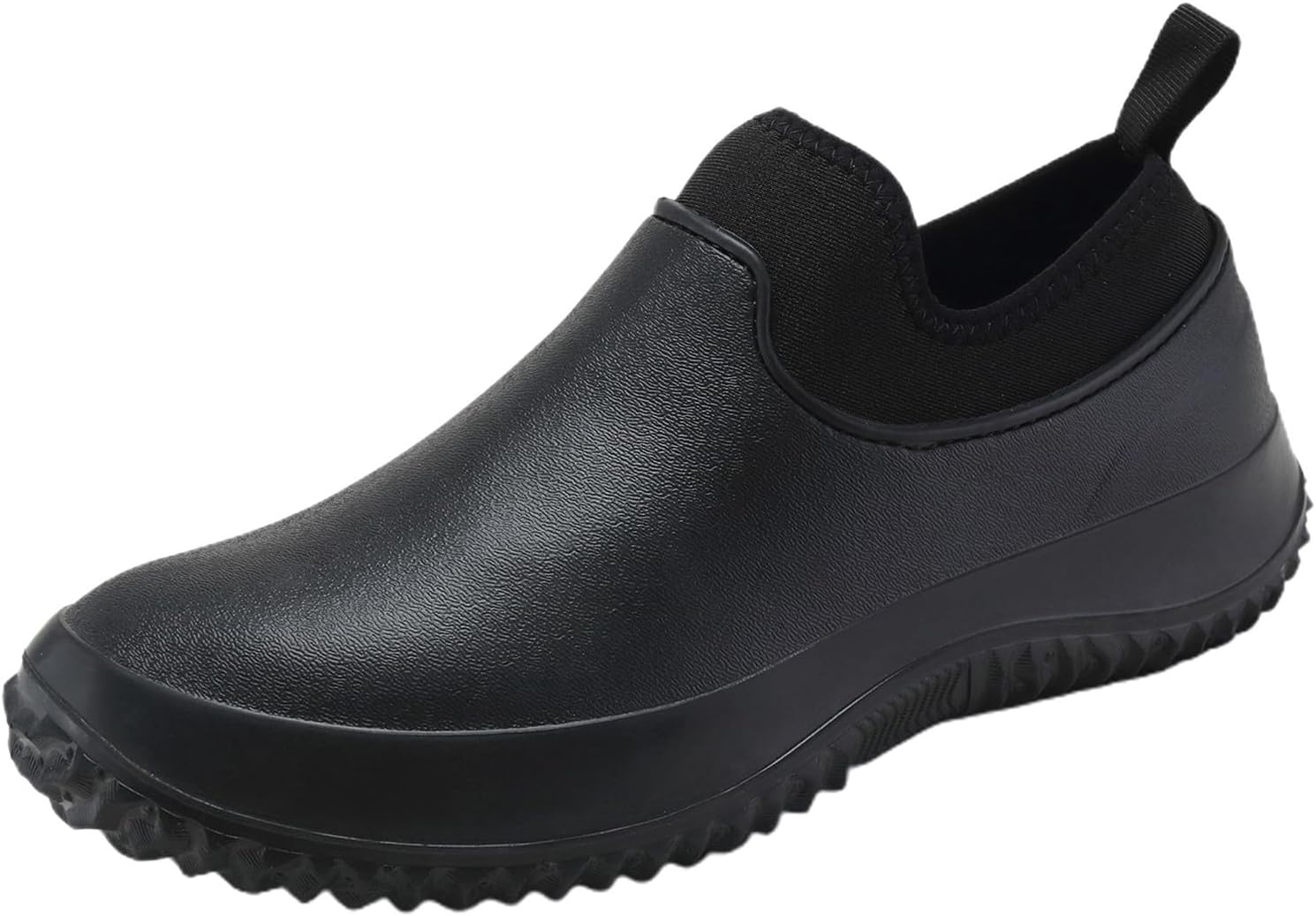 

Кроссовки EVA для воды для мужчин, обувь для столовой, низкие слипоны для работы, обувь для кухни, детские резиновые сапоги Generic, черный