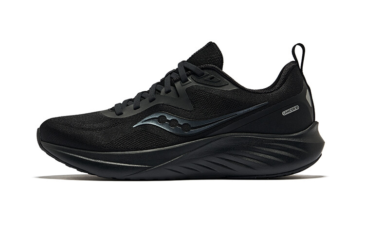 

Кроссовки Lancer Running унисекс с низким верхом, черные Saucony