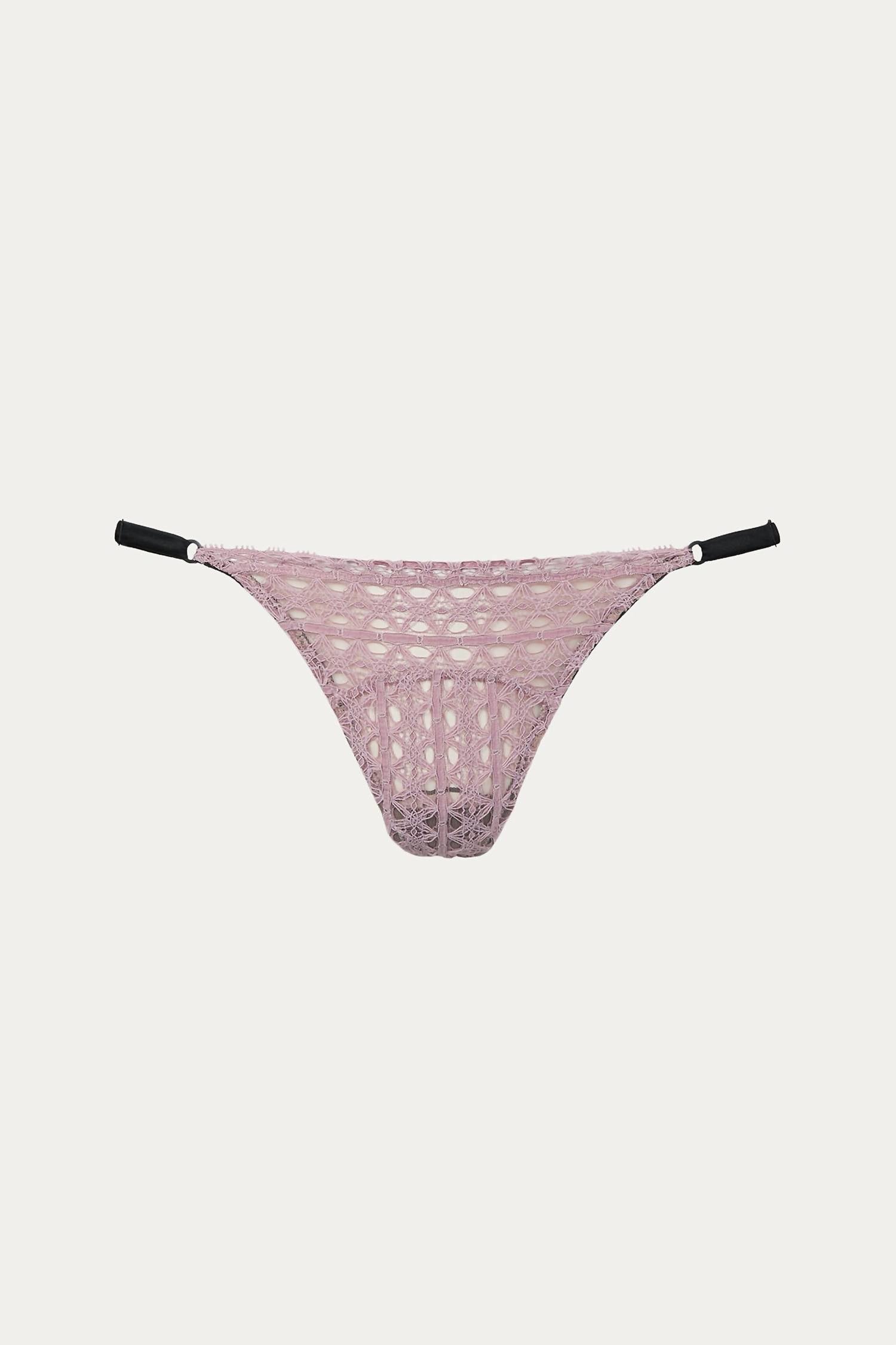 

Трикотажные стринги цвета глицинии KIKI DE MONTPARNESSE, цвет wisteria