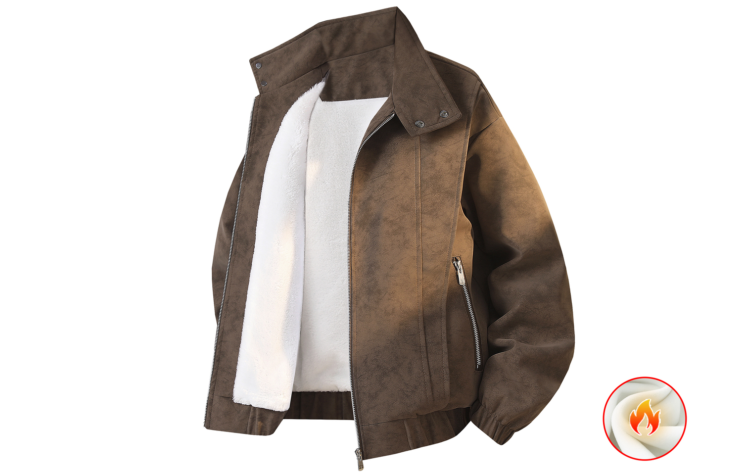 

Куртка Huichao Riding The Wind Collection Unisex WARRIOR, coffee[thickened and fleece-lined]