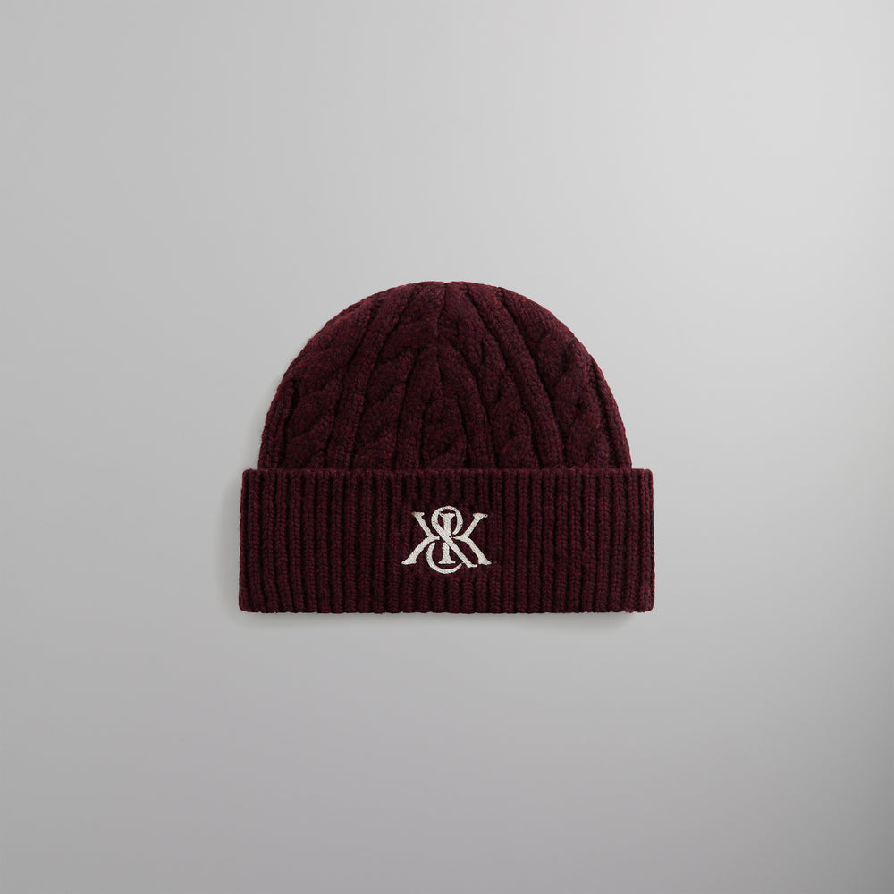 

Шапка Kithmas Chainstitch Mia Beanie, цвет Magma