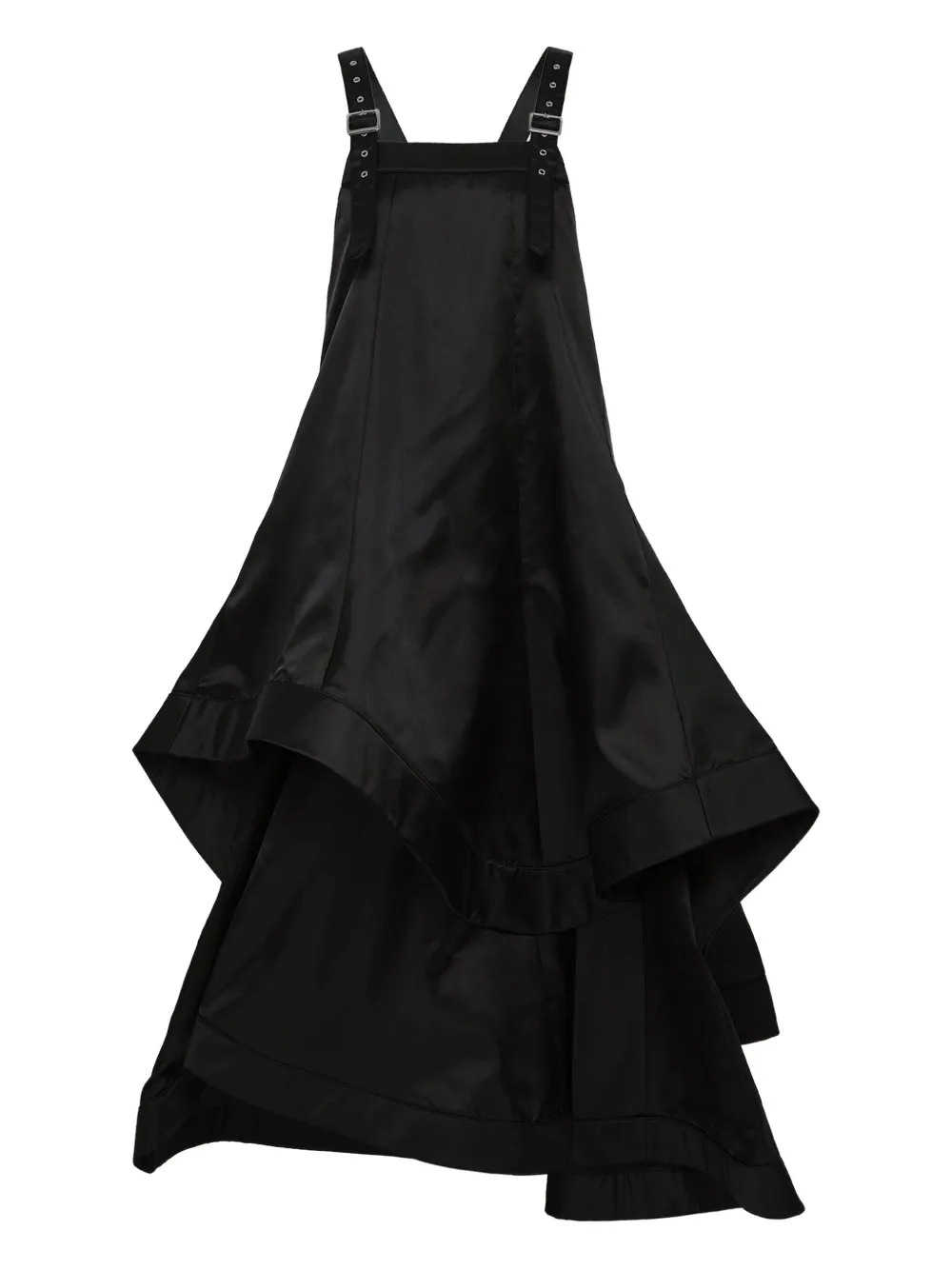 

Многослойный сарафан миди Noir Kei Ninomiya, черный