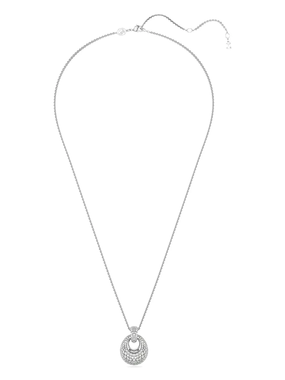 

Изящное подвесное ожерелье Swarovski, белый