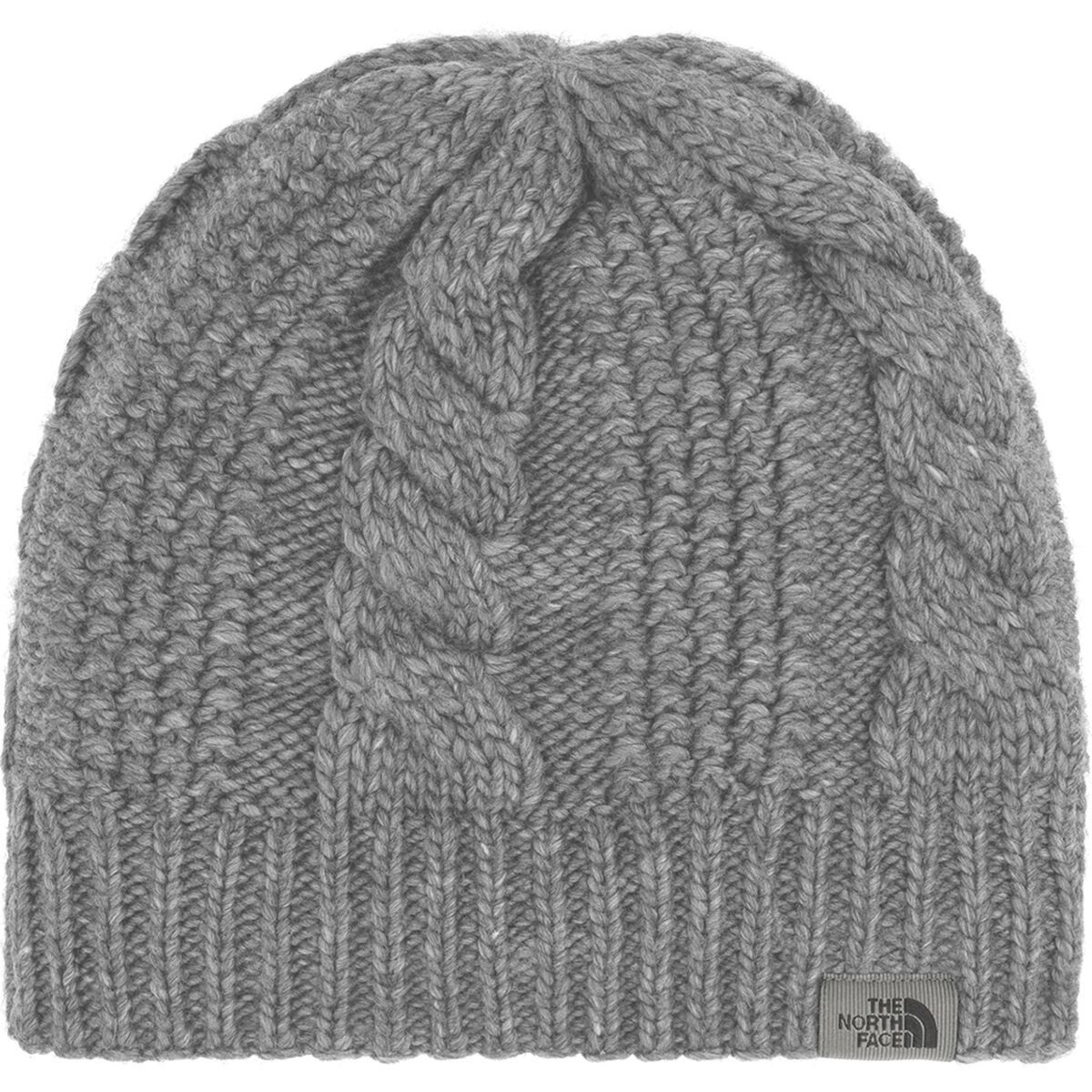 

Мега утепленная шапка The North Face, серый