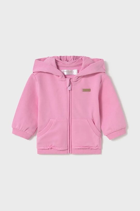 

Хлопковая толстовка для малышей Mayoral Newborn, розовый