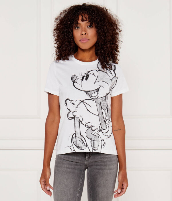 

Футболка Desigual x Disney Regular Fit, белый