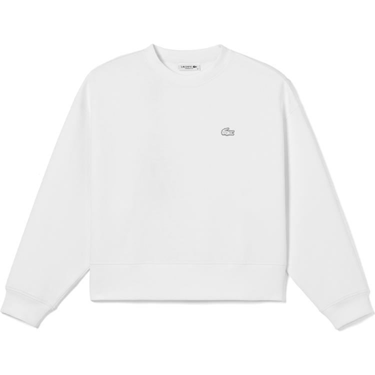 

Свитшот с логотипом Long Sleeve LACOSTE, белый