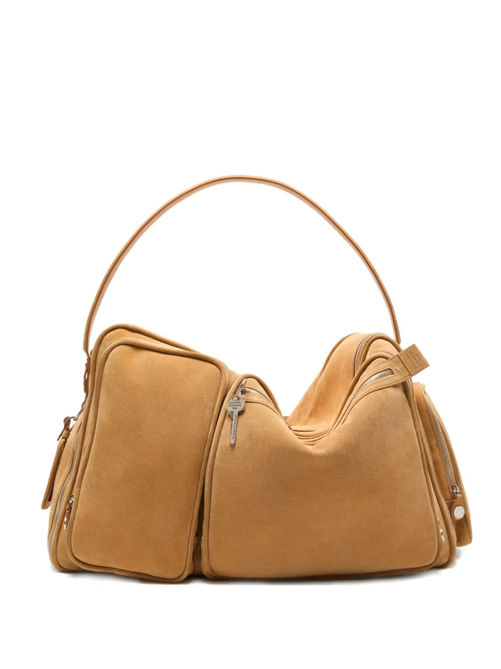 

Замшевая сумка на плечо Camero Acne Studios, коричневый