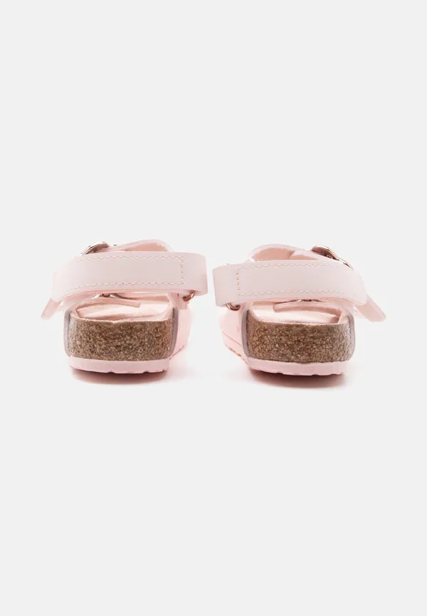 Детские узкие сандалии milano с цветочной пряжкой Birkenstock, Light Rose — фото 3