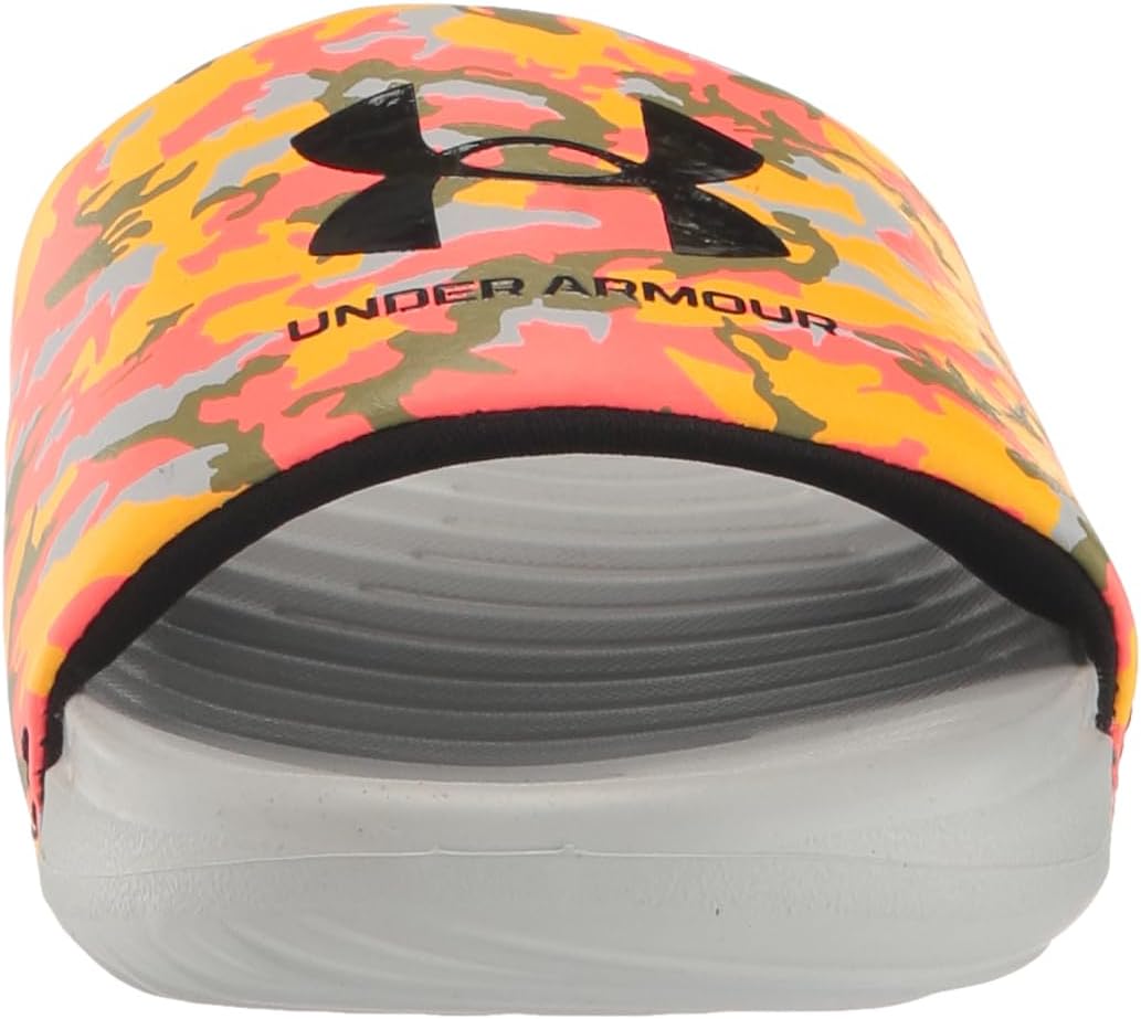Сандалии Under Armour Kids Ansa с графическим принтом, черный/серый — фото 2