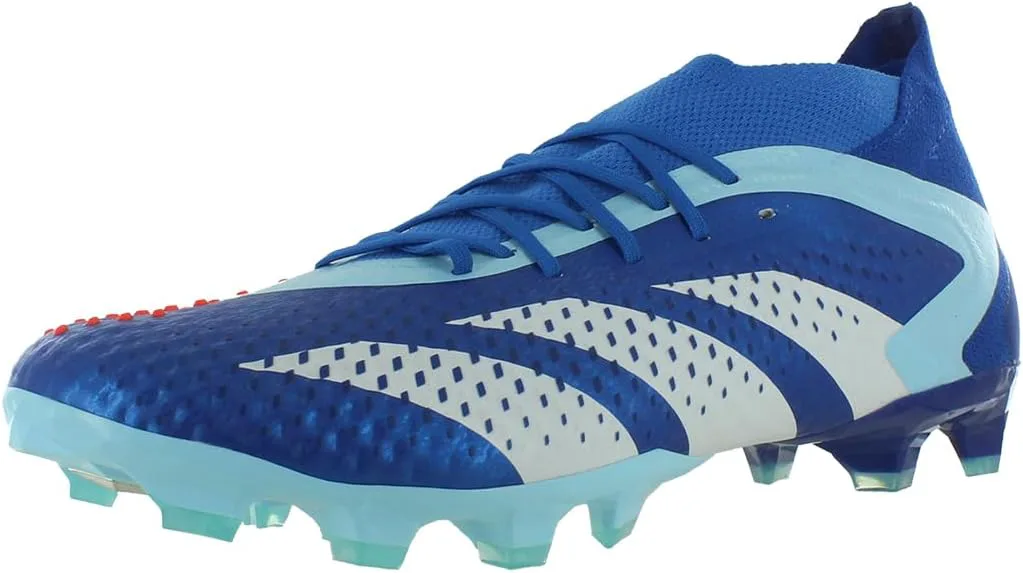 Кроссовки для искусственного газона Adidas Predator Accuracy.1 унисекс, белый/синий — фото 3