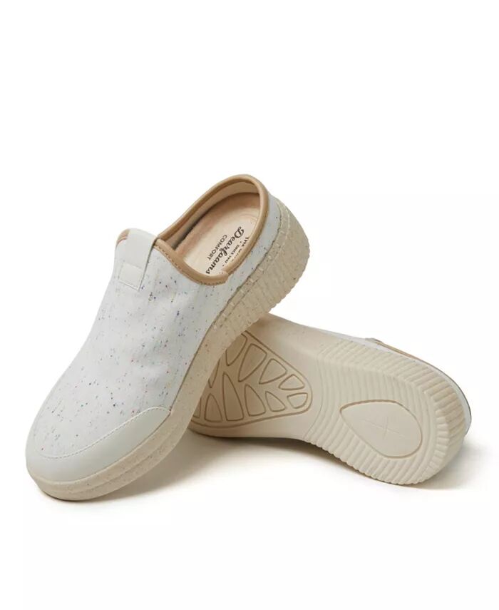 Женские кроссовки Lila Mule Slip-On Dearfoams, коричневый/бежевый — фото 3