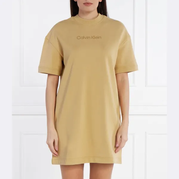 

Платье Calvin Klein, бежевый