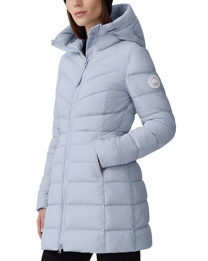 

Пуховик с капюшоном Clair Canada Goose, синий