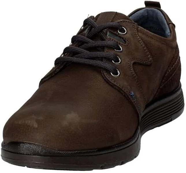 Мужские туфли на шнуровке Grunland SC3664 RIZZ из нубука, Dark Brown — фото 3