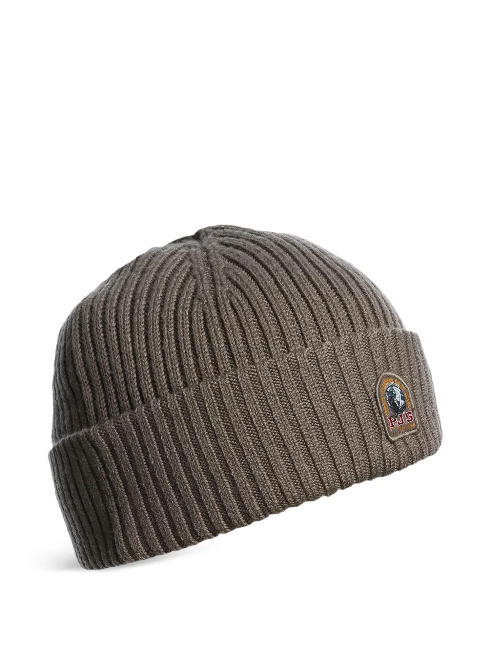 

Шапка бини в рубчик Parajumpers, зеленый