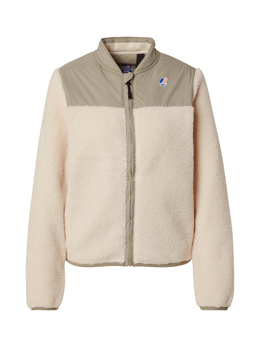 

Флисовая куртка K-Way Bernardine 4.0 Orsetto, экрю