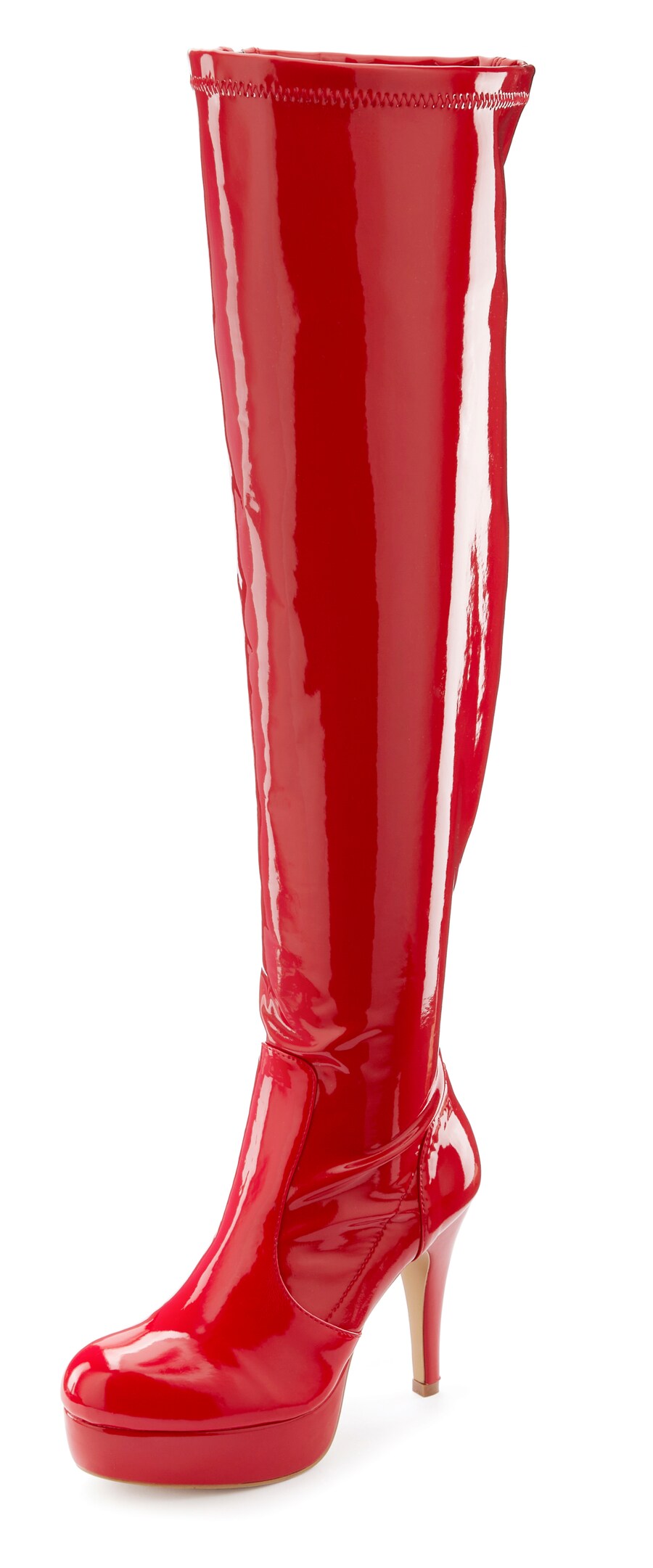 Сапоги выше колена LASCANA Belle Affaire, цвет Fire red