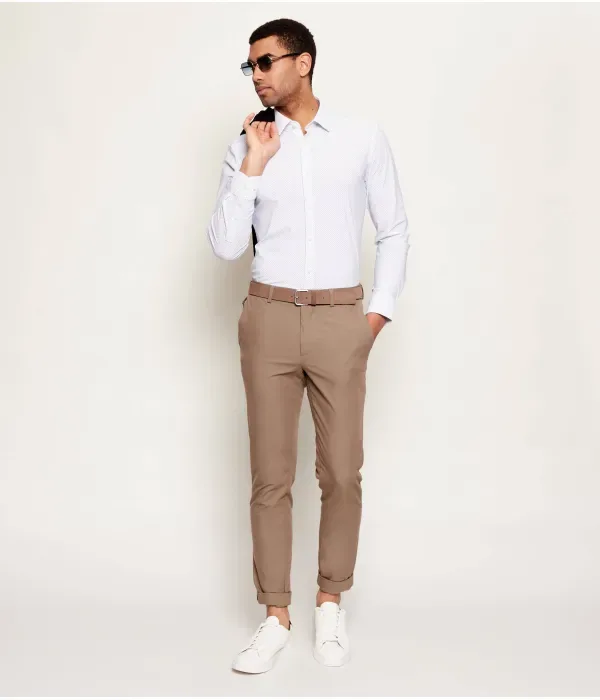 Футболка P-HANK-SK-261 slim fit Boss, белый — фото 2