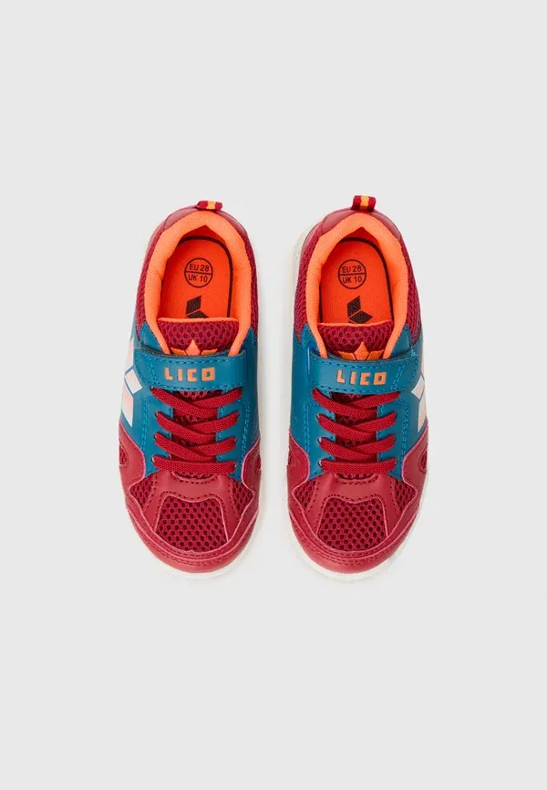 Кроссовки Lico Sport vs trainers, красный/бирюзовый/оранжевый — фото 4