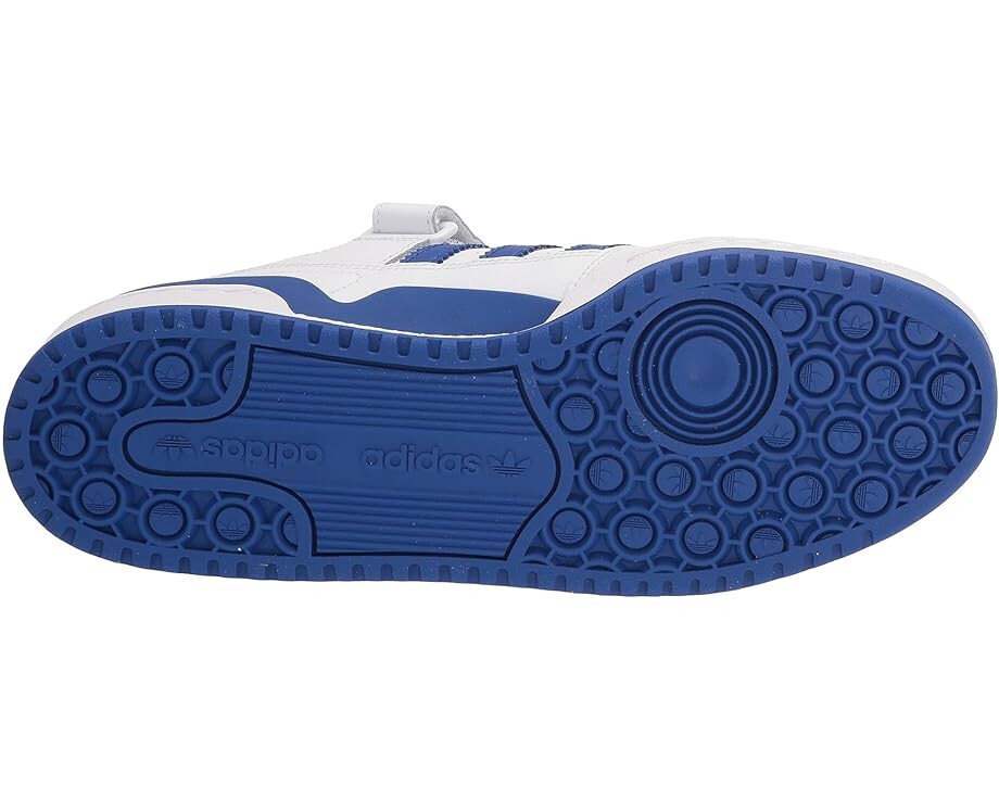 Кроссовки adidas Originals Forum Low, цвет Footwear White/Footwear White/Team Royal Blue — фото 3